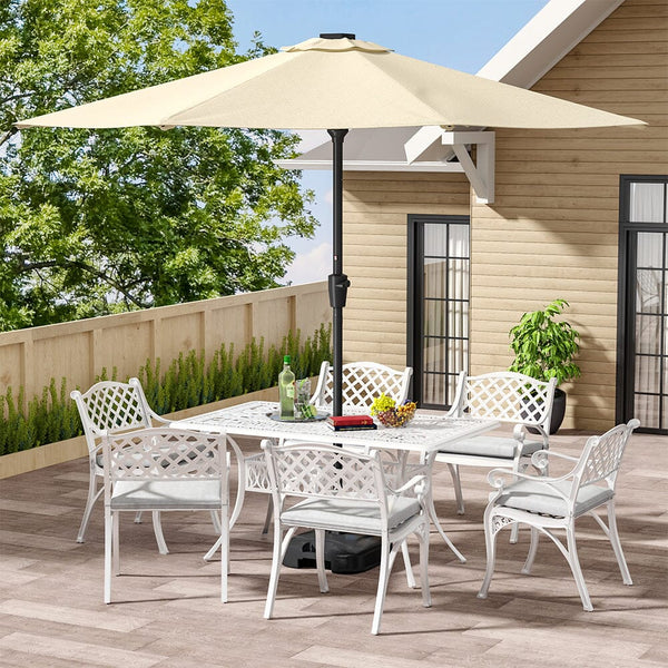 6 seat patio set deals with umbrella