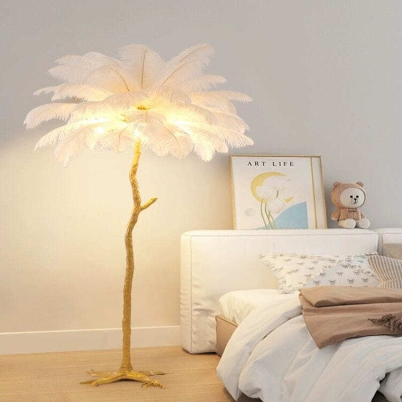 Lightsin LED Enchanting Feather Decor Floor Lamp Lightsin 