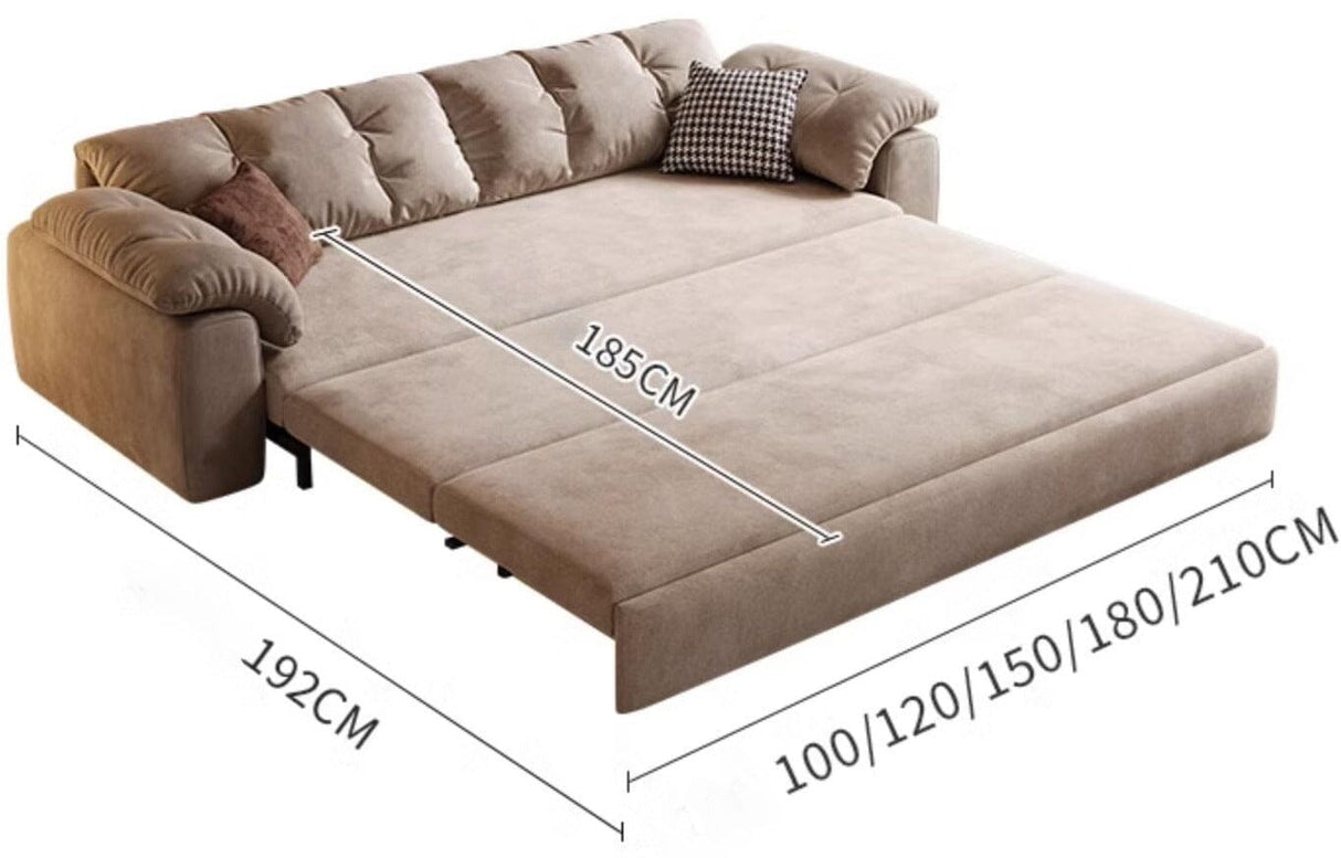 Cottonfy Multifunctional Sleeper 3 Seater Sofa Bed with Storage Space Cottonfy UK 