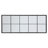 150cm H Contemporary Black Window Full Length Leaner Wall Mirror Wall Mirrors Living and Home 