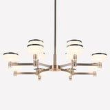 Lightsin Aluminum Acrylic Chandelier with Three-Color Changing Lightsin UK 