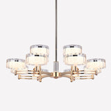 Lightsin Luxury Metal Chandelier for Living Room with Tri-Colour Lighting Options Lightsin UK 