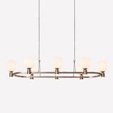 Lightsin Modern Minimalist Luxury Bronze Chandelier with Acrylic Shades Lightsin UK 