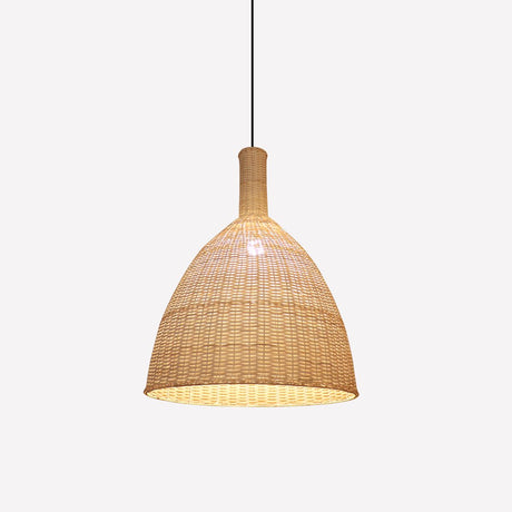 Lightsin Natural Woven Grass Dome Pendant Light for Cozy Interiors Lightsin UK 