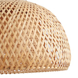 Lightsin Vintage Handwoven Bamboo Dome Pendant Light Lightsin UK 