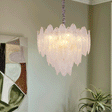 Lightsin Elegant Champagne Gold Luxury Glass Pendant Chandelier for Kitchen and Hallway Lighting UK Lightsin UK 