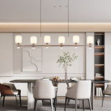 Lightsin Modern Minimalist Luxury Bronze Chandelier with Acrylic Shades Lightsin UK B 