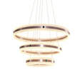 Lightsin Elegant Gold Interwoven Ring Pendant Light Lightsin UK 