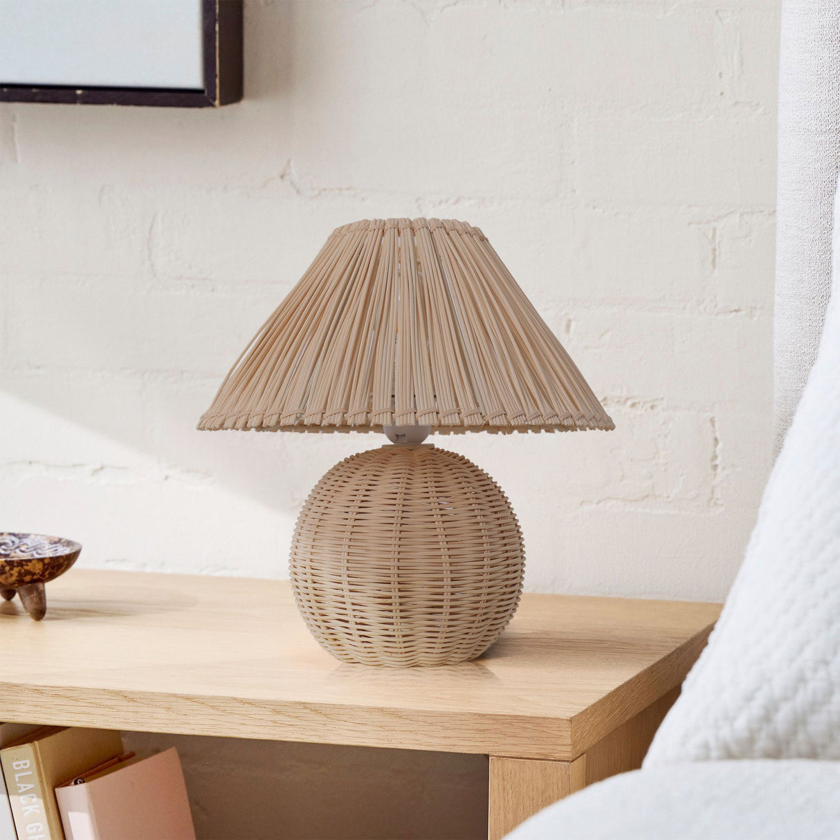 Lightsin Eco-friendly Handwoven Rattan Table Lamp Lightsin UK 