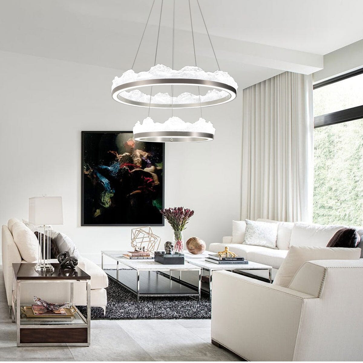 Lightsin High-End Nordic Aluminum Pendant Light with Dimmable Function Lightsin UK 