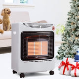 4.2KW Small Portable Gas Heater Cabinets Indoor Space Heaters Living and Home 