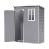 Livingandhome Plastic Outdoor Garden Tool Shed Living and Home 