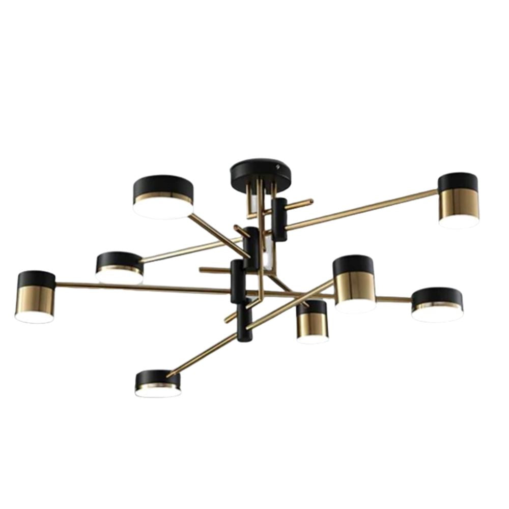 Lightsin Minimalist Gold and Black Ceiling Light Lightsin 