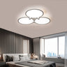 Lightsin Modern Three Rings Aluminum Pendant Light Lightsin UK silver M 