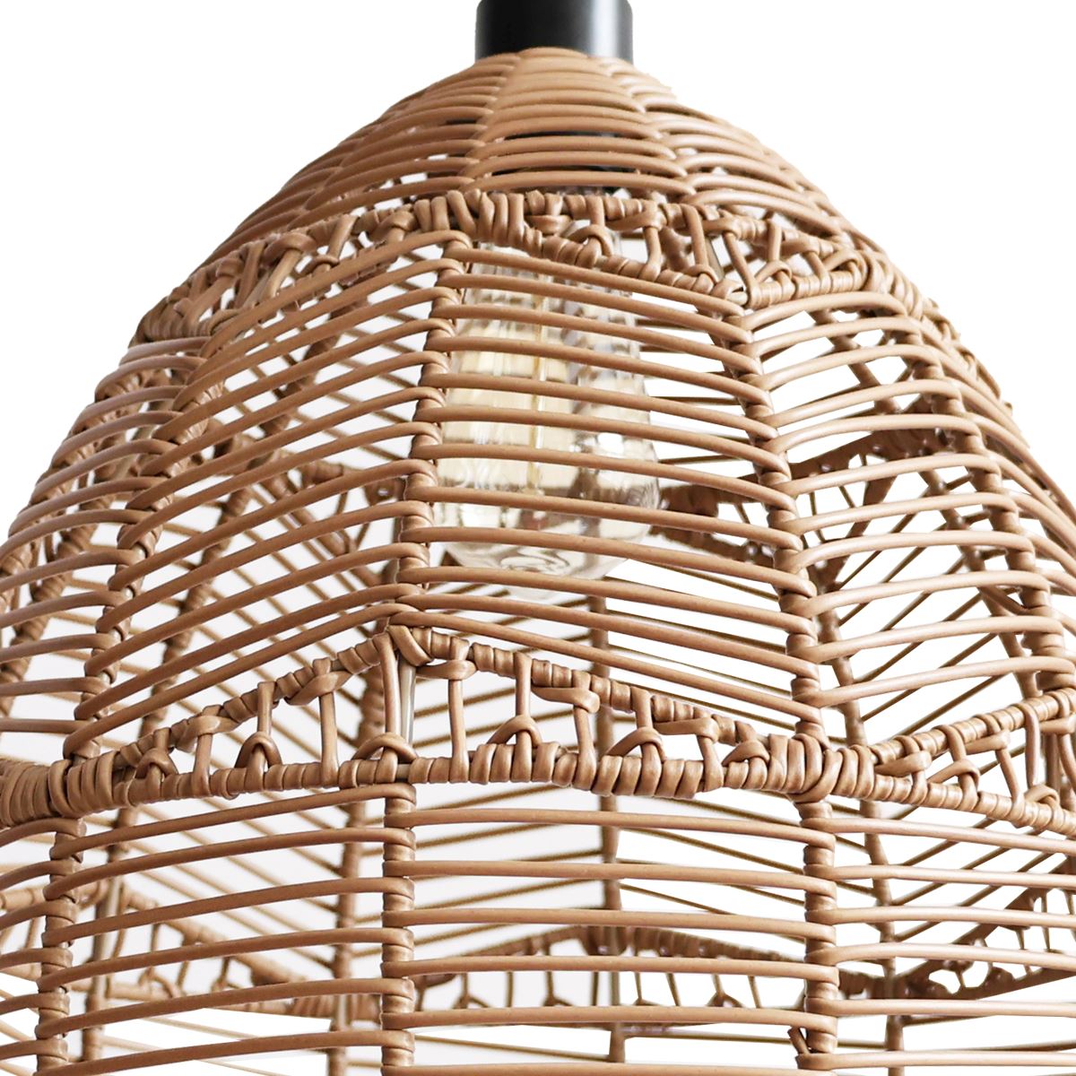 Lightsin Handcrafted Rattan Ambient Pendant Light Lightsin UK 