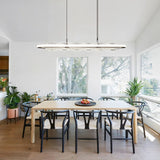 Lightsin Sleek Aluminum and Acrylic Pendant Light for Dinning Area Lightsin UK 