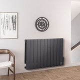 69-101 W Oil Filled Space Heaters Electric Radiator Heater with LCD Thermostat Space Heaters Living and Home 