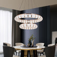 Lightsin Dual-Ring Modern LED Pendant Light with Adjustable Suspension Lightsin UK 