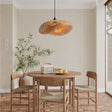 Lightsin Natural Handmade Eco-Friendly Bamboo Pendant Light for Dining Room Lightsin UK 