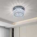 Modern Round Crystal Ceiling Light Living and Home 