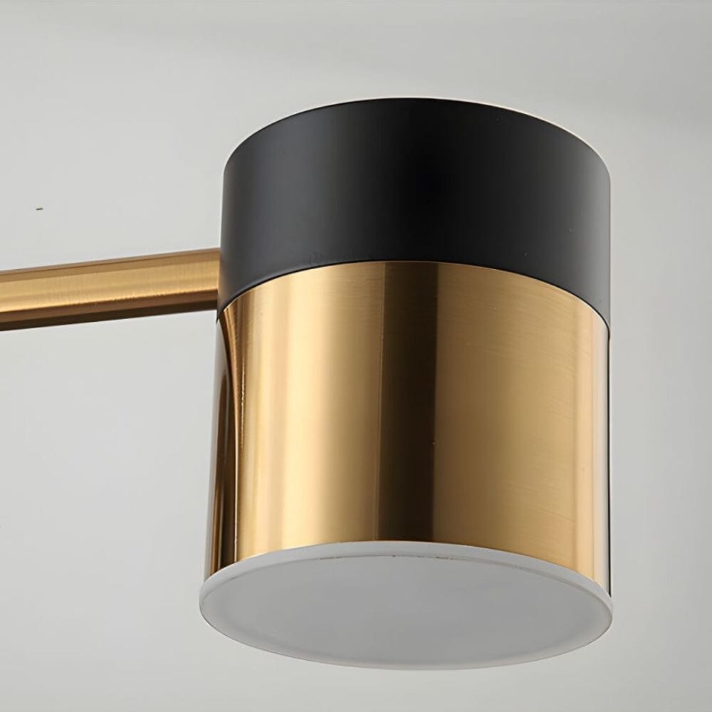 Lightsin Minimalist Gold and Black Ceiling Light Lightsin 