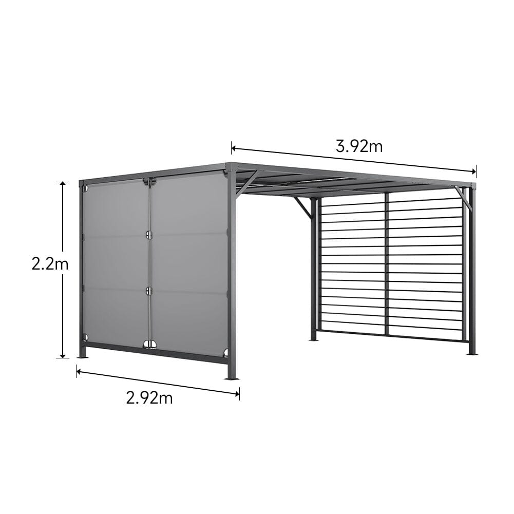 Premium Modern Aluminum Pergola for Outdoor Spaces Living and Home 