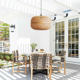 Lightsin Natural Bamboo Woven Pendant Light for Warm Ambient Spaces Lightsin UK 