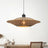 Lightsin Handcrafted Black Natural Earthy Tones Bamboo Pendant Light Lightsin UK D50cm In Stock 