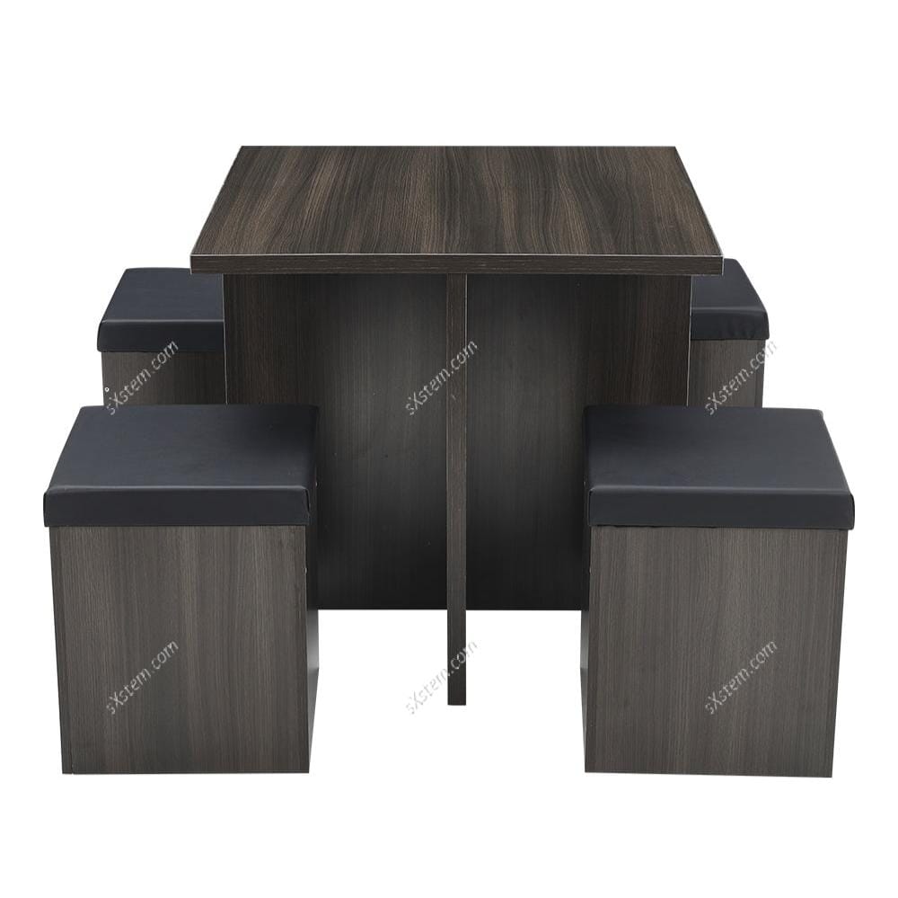 Table and 4 Stools Set Living and Home 