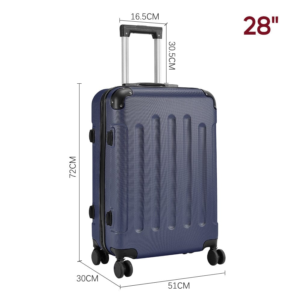 20/24/28 Inch Modern Hardside Type Spinner Suitcase with Combination Lock Travel Suitcases Living and Home 