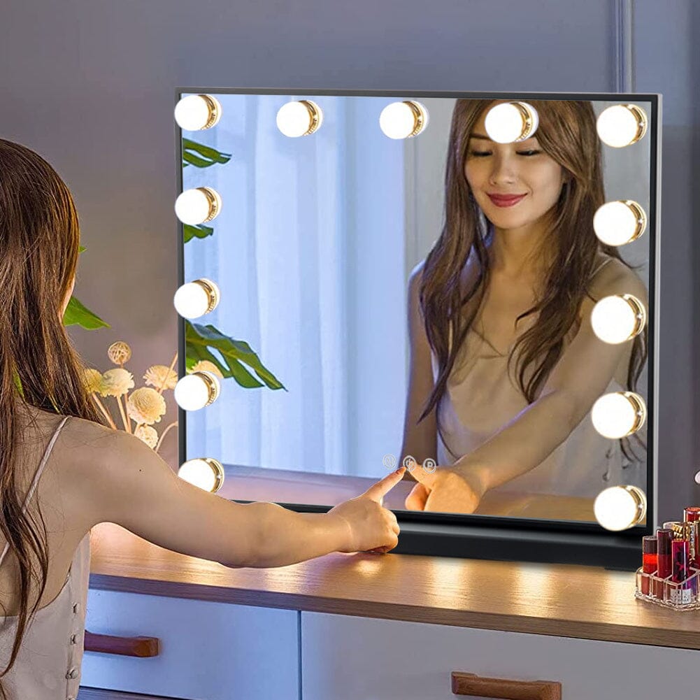 Rectangle LED Makeup Vanity Mirror LED Make Up Mirrors Living and Home 