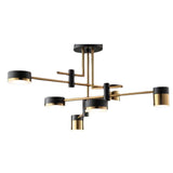 Lightsin Minimalist Gold and Black Ceiling Light Lightsin 