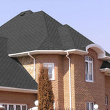 18/36Pcs Asphalt Shingles Bitumen Roofing Hexagon Shape - Black/Gery Roofing Living and Home Grey 36Pcs 