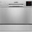 COMFEE 6.5L White/Silver Compact Countertop Dishwasher with LED Display and 6 Place Settings Living and Home Sliver 