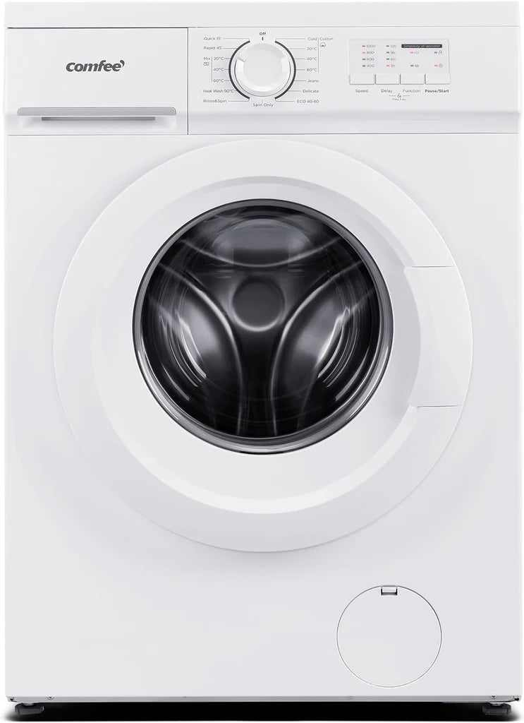 Freestanding Washing Machine 6 / 7 KG Load White Comfee UK 6L 