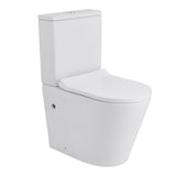 80cm H 2-Piece Elongated Toilet with Dual Flush Toilet Living and Home 