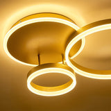 2/3.5 ft Circles Ceiling Light with LED Dimmable/Non-Dimmable Ceiling Lights Living and Home 