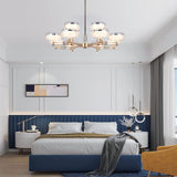 Lightsin Luxury Metal Chandelier for Living Room with Tri-Colour Lighting Options Lightsin UK 