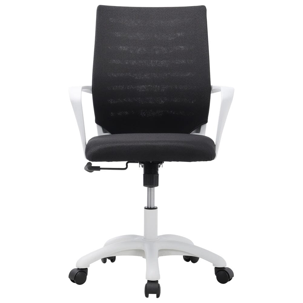 Mesh Adjustment Lumbar Support Back Ergonomic Swivel Office Chair with Wheels Home Office Chairs Living and Home 