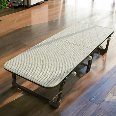 Metal Bifold Folding Bed With Wheels Living and Home 