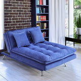 Modern 3-Seater Linen Fabric Sofa Bed with Cushions and 2 Pillows Sofa Beds Living and Home 