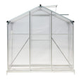 Aluminium Hobby Greenhouse with Window Opening With Base/Without Base Greenhouses Living and Home With Base 