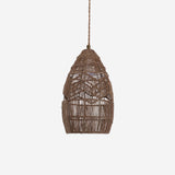 Lightsin Handwoven Rattan Bell Pendant Light for Dining Room Decor Lightsin UK 