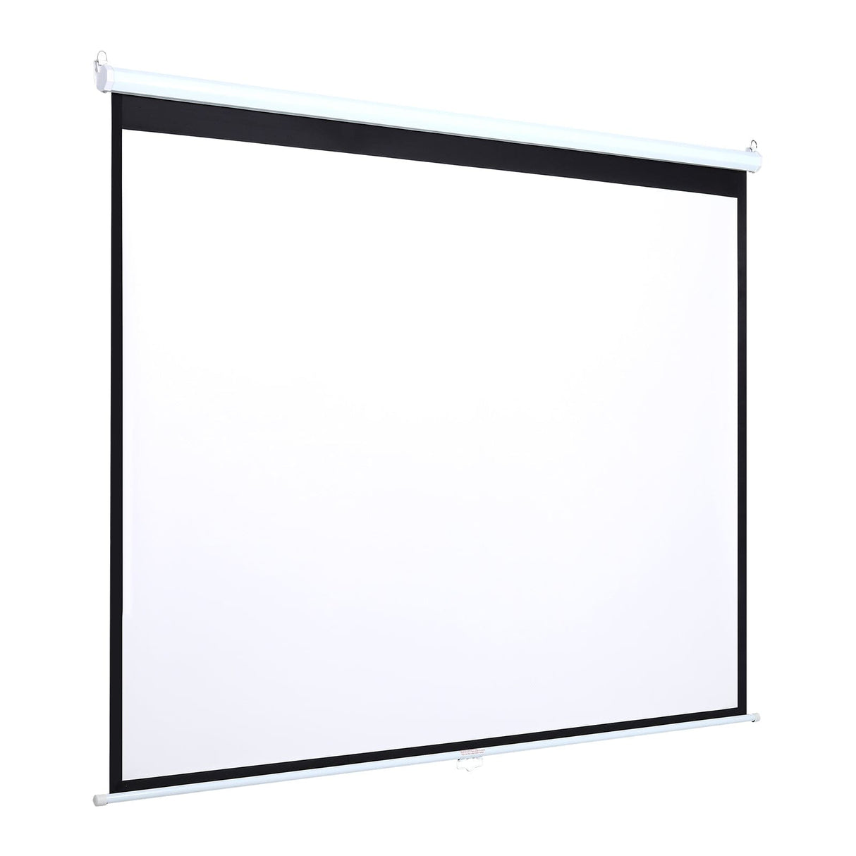 Manual Pull Down Retractable Projector Screen 4:3 Projector Screens Living and Home 