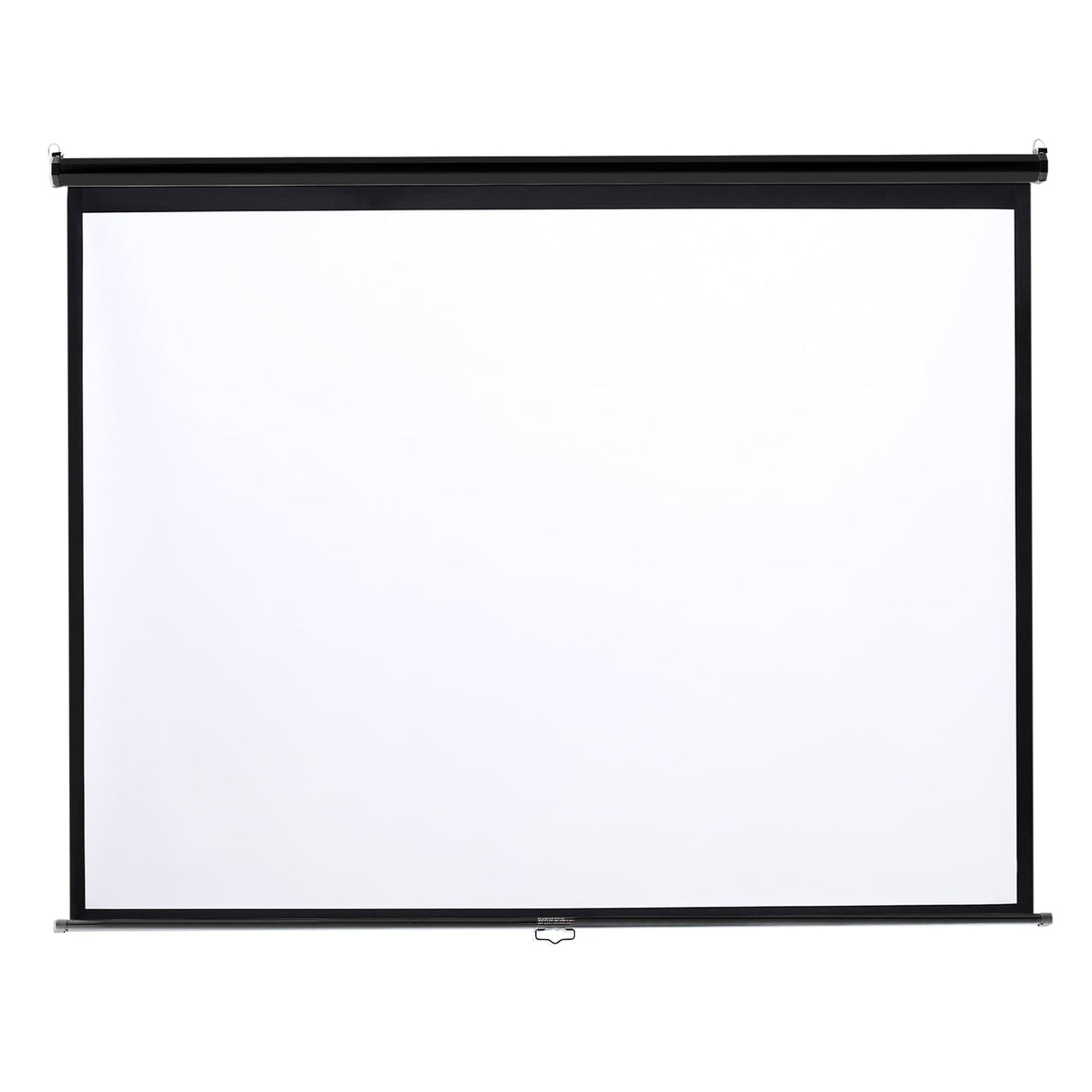 4:3 Projector Screen with Manual Pull Down for Home Theater Projector Screens Living and Home 