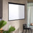 4:3 Projector Screen with Manual Pull Down for Home Theater Projector Screens Living and Home 238cm W x 177cm H 