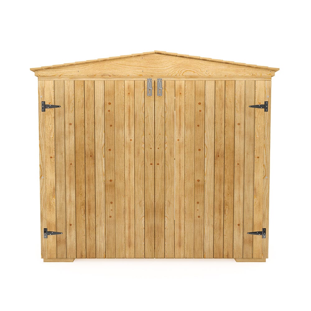 Outdoor Spruce Wood Garden Tool Equipment Storage Shed Living and Home 