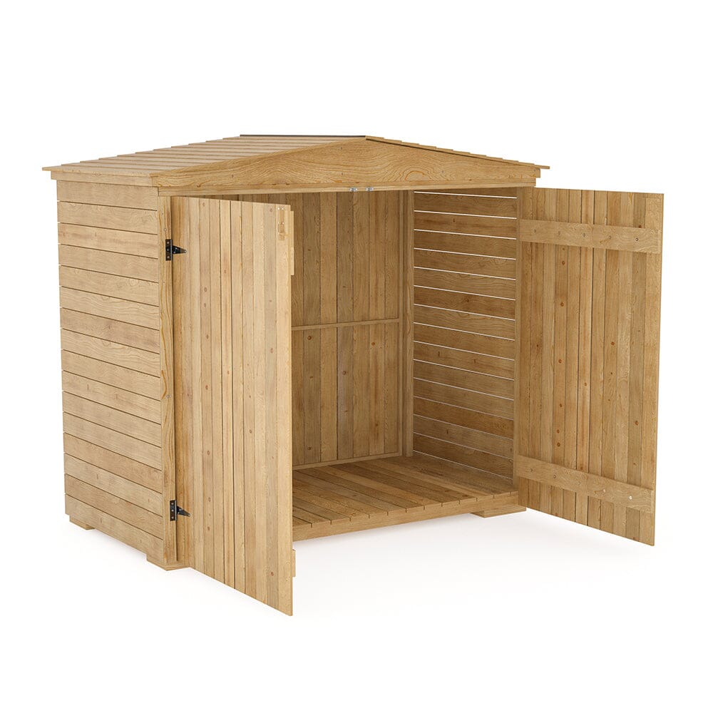 Outdoor Spruce Wood Garden Tool Equipment Storage Shed Living and Home 