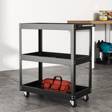 3 Tier Rolling Tool Cart Storage Organizer Tool Storage Cabinets Living and Home 