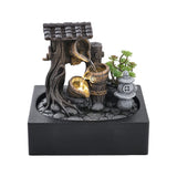 Tabletop Fountain Relaxation Water Feature for Home Office Decor Perfect for Relaxation Meditation Table Decorations Living and Home 